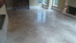 Travertine Floor Before 4